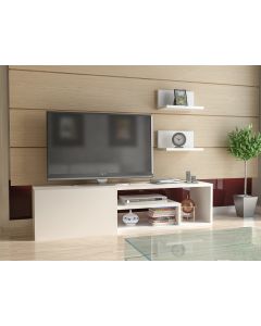 HANAH HOME TV komoda Zeplin, bela - 788DEC3021