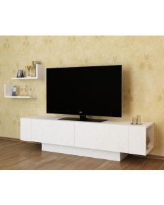HANAH HOME TV komoda Ekol, bela - 788DEC3040