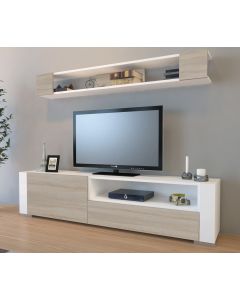 HANAH HOME TV komoda Arya, bela/krem - 788DEC3082