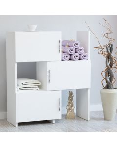 HANAH HOME Kupatilska polica Anna, bela