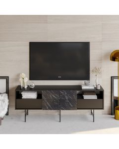 HANAH HOME TV komoda Derin, crna - 788DEC4012