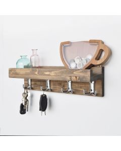 HANAH HOME Zidna polica za ključeve Aa037