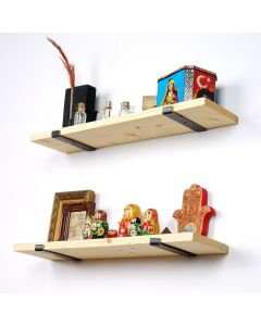 HANAH HOME Set zidnih polica 2/1 Lam008