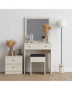 HANAH HOME Sto za šminkanje Nice, krem