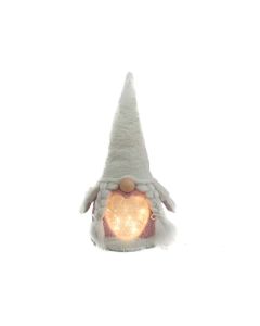 FESTA Novogodišnja figura patuljak beli 48 cm 795021 - 795021