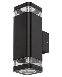 Rabalux Spoljna zidna rasveta Sintra GU10 2x MAX 25W mat crno (7956) - 7956