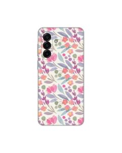 Maska za Samsung A175F Galaxy A17 Watercolor Flowers Silikonska Print - 8020966