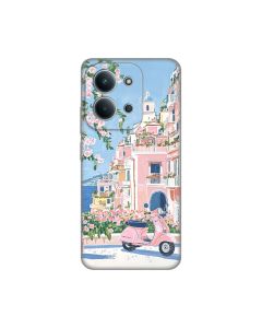 Maska za Xiaomi Redmi 15C 4G Pink Italy Silikonska Print