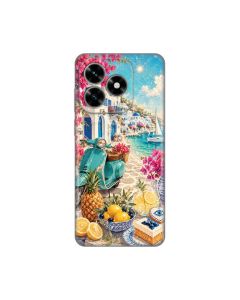 Maska za Honor X5c Plus Summer in Greece Silikonska Print Skin