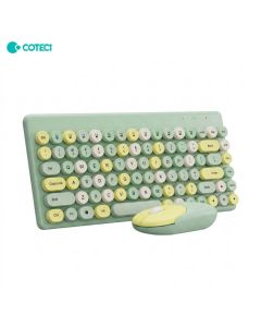 Combo mis i tastatura Coteci OF-053 zelena