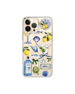 Maska za iPhone 13 Pro Max 6.7 Mediterranean Martini Print Magsafe