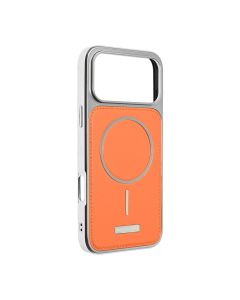 Maska za iPhone 17 Pro Max 6.9 narandzasta Magsafe Urban Leather