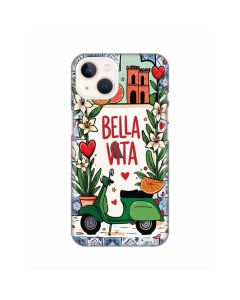 Maska za iPhone 13 6.1 Bella Vita Silikonska Print Skin