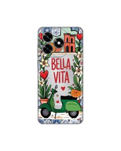 Maska za Honor X5c Plus Bella Vita Silikonska Print Skin