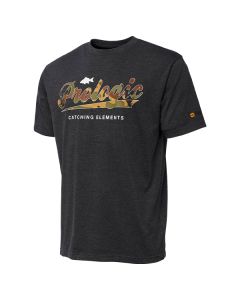 PROLOGIC CAMO LOGO T-SHIRT, XL -GREY MELANGE - 7PM 73746