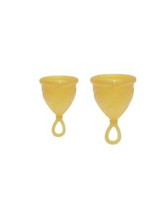 HEVEA Menstrualna čaša od prirodne gume Loop Cup, Combo, vel. 1 i 2 - 800111