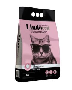 LINDO CAT Grudvajući posip od belog bentonita Prestige baby powder 5L - 8006455001069