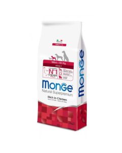 MONGE Hrana za pse piletina MINI ADULT 7.5KG - 8009470004053