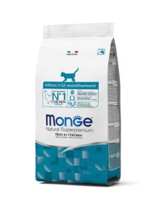 MONGE Hrana za mačke piletina KITTEN  1.5KG - 8009470004879