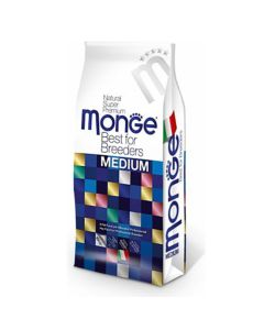 MONGE Hrana za pse piletina MEDIUM PUPPY&JUNIOR  15Kg - 8009470006347