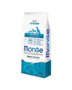 MONGE Hrana za pse losos i tuna HYPOALLERGENIC 12Kg - 8009470011174