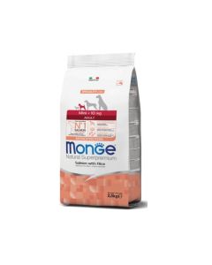 MONGE Hrana za pse losos i pirinač MINI ADULT 7.5KG - 8009470011587