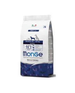 MONGE Hrana za pse piletina MONGE MEDIUM SENIOR 3KG - 8009470011679