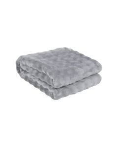 DEKOR DOM Ćebe SOFT WAVE 150x200 - Grey - 024919