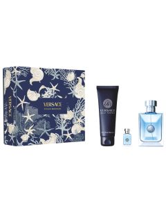 Versace Pour Homme Set (EDT 100ml + SG 150ml + Miniature)