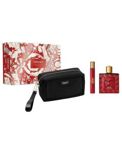 Versace Eros Flame Set (EDP 100ml + EDP 10ml + Neseser )