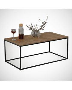 HANAH HOME Klub sto Cosco, braon/crna - 801CMY2855