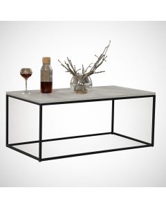 HANAH HOME Klub sto Cosco, crna/siva - 801CMY2856