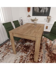 HANAH HOME Trpezarijski sto Single 120, braon