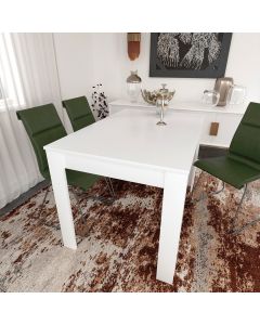 HANAH HOME Trpezarijski sto Single 120, bela