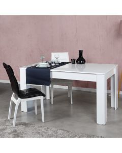 HANAH HOME Proširivi trpezarijski sto Oblo, bela - 801CMY2908