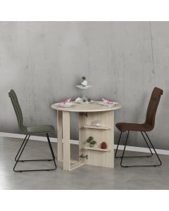 HANAH HOME Sklopivi trpezarijski sto Middle, svetlobraon