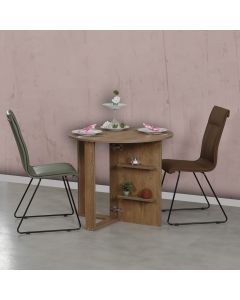 HANAH HOME Sklopivi trpezarijski sto Middle, braon - 801CMY2923