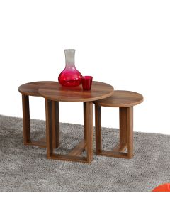 HANAH HOME Set klub stolova Mira, braon - 801CMY2926