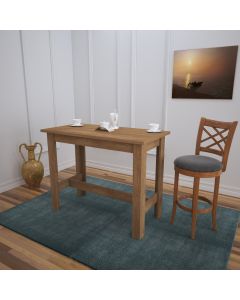 HANAH HOME Barski sto Barra, braon - 801CMY2943