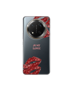 Maska za Honor Magic 7 Lite Just Love Silikonska Print Skin Pink