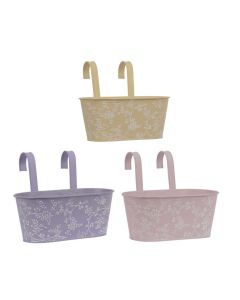POLIMONT Metalna balkonska žardinjera 28x14cm - 802315