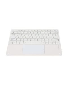 Tastatura Coteci Universal 64015 Wireless touchpad bela