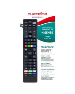 SUPERIOR Daljinski upravljač za Hisense TV i Smart prijemnike - 16631