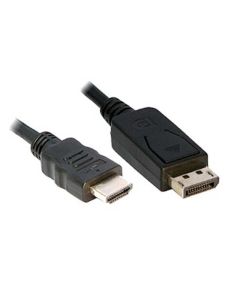 E-GREEN DisplayPort (M) - HDMI (M) 1.8m, crni - 80550