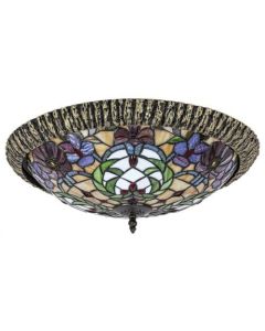 Rabalux Plafonjera Mirella E27 2x MAX 60W bronzana (8087) - 8087