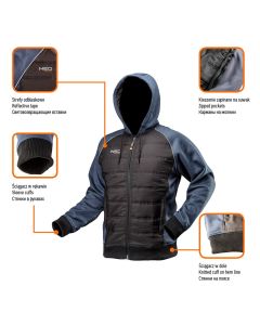 NEO TOOLS Jakna sa kapuljačom - 81-556L