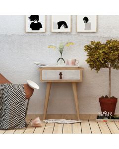 HANAH HOME Konzolni sto Astava, svetlo braon