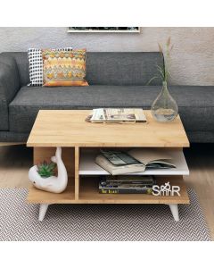 HANAH HOME Klub sto Skull, bela/krem - 811MDD2805