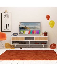 HANAH HOME TV komoda Angola, bela/krem - 811MDD3002