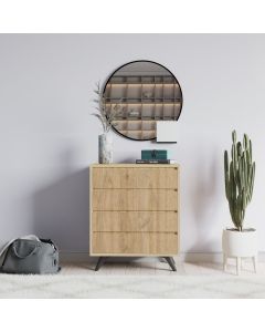 HANAH HOME Komoda Suvera, krem